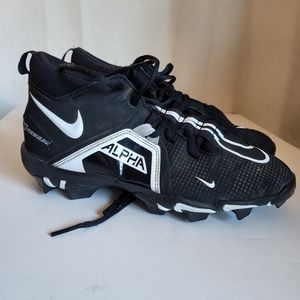 Nike Alpha Football Cleats Black Sz. 5.5Y